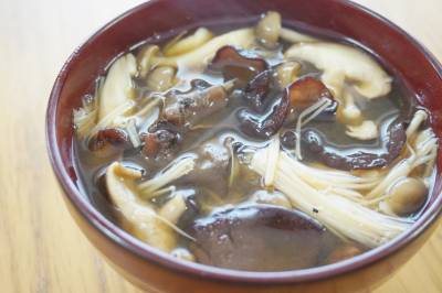 きのこの酸辣湯(サンラータン)