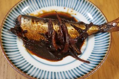 いわしのしょうが煮
