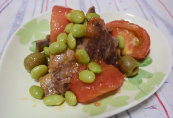 スペアリブのトマト煮