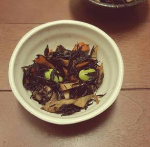 ひじきと根菜の炒め煮