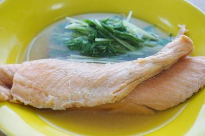 さけと水菜のあっさり煮