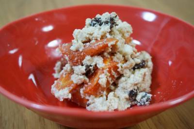 にんじんとレーズンの白あえ