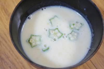 じゃがいものクリーミーみそ汁