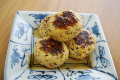 くずし豆腐のなべ照り