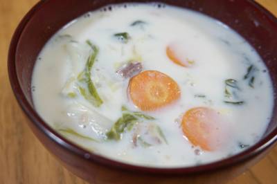 白菜と牛肉の嶺岡(みねおか)煮