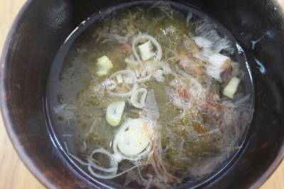 とろろ昆布汁