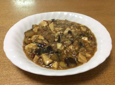 マーボーなす豆腐