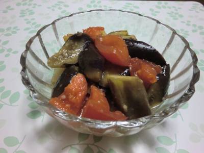 揚げなすのサラダ