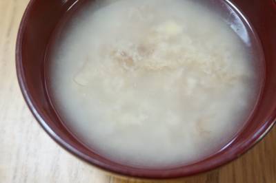 しょうがみそスープ