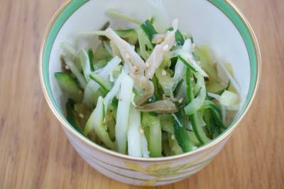 きゅうりとザーサイのあえもの