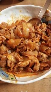 豚こまと初夏野菜のケチャップ炒め