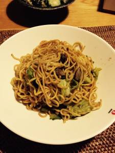 ゴーヤーカレー焼きそば