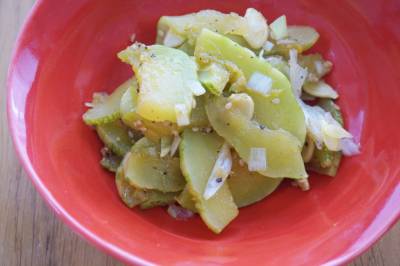 ズッキーニのナムル