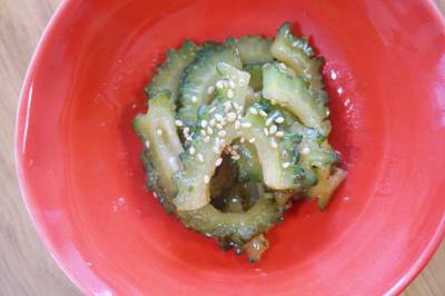 ゴーヤーのみそきんぴら