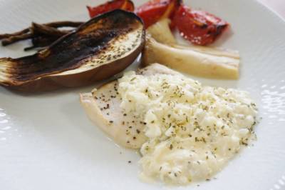 かじきのヨーグルトタルタル