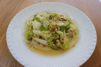 ゴーヤーのツナ炒め