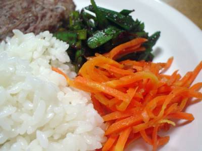 にんじんのきんぴら