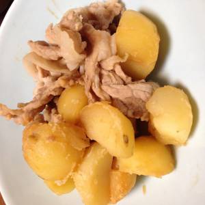 粉ふき肉じゃが