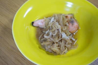 秋ざけのあんかけ