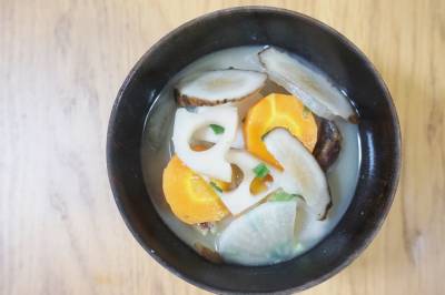 減塩 具だくさん いりこだしみそ汁