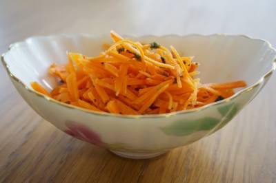 春にんじんのせん切りサラダ～洋風サラダ～