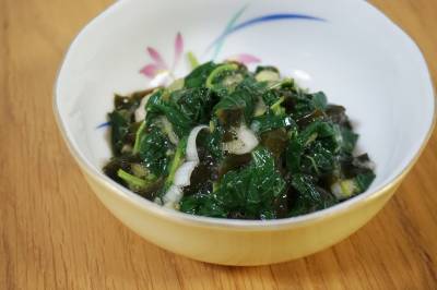 モロヘイヤの和えもの