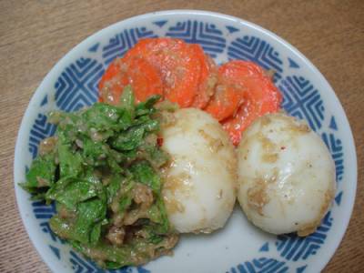 野菜の韓国風みそ漬け