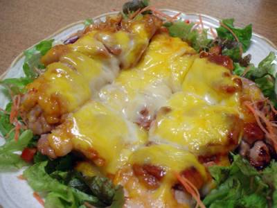 鶏のチーズこがね焼き