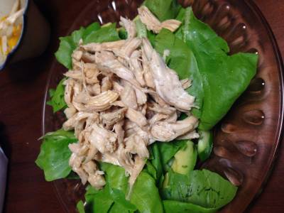 鶏肉のマリネサラダ