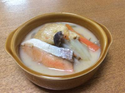 白菜の豆乳シチュー