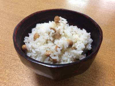 いり大豆ご飯