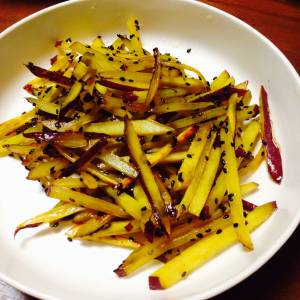 さつまいものきんぴら