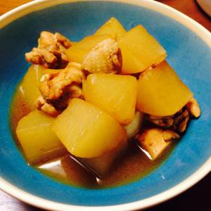 大根と鶏肉のみそ煮