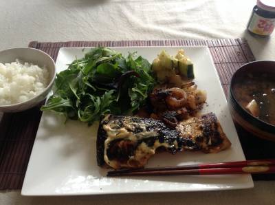 照り焼きサーモン