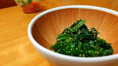 ほうれんそうのナムル