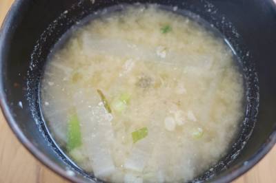 大根のみそ汁