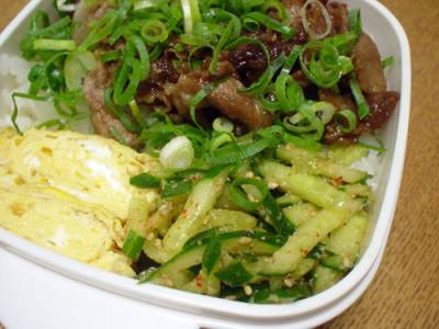 きゅうりのごま油あえ