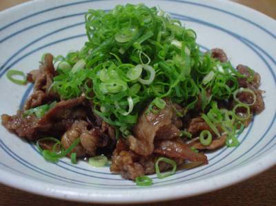 豚肉のスタミナ炒め