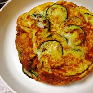 ズッキーニのオムレツ