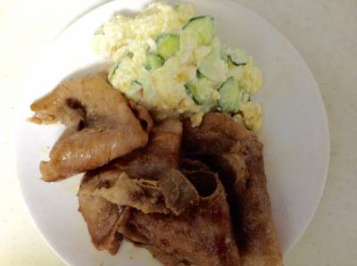 豚のしょうが焼き