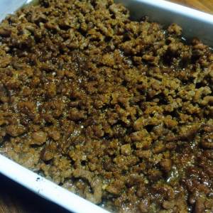 甜麺醤（ティエンメンジァン）を使った肉みそ