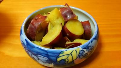 さつまいもの甘辛煮