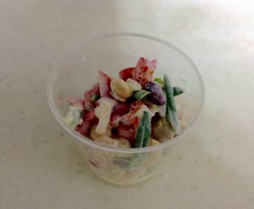 親子豆のサラダ