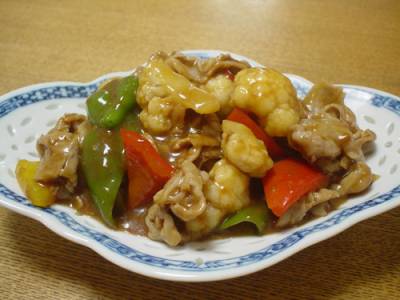 ブロッコリーの回鍋肉