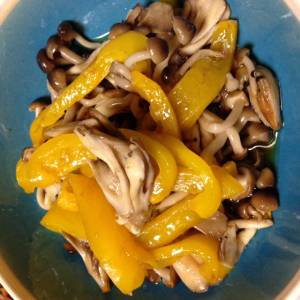 焼ききのこのマリネ