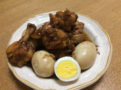 手羽元のコーラ煮 エスニック風味