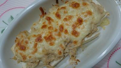 豆腐のツナグラタン