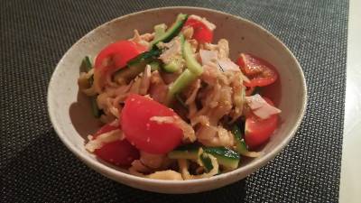 切り干し大根のサラダ