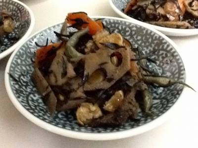 あっさりひじきの煮物