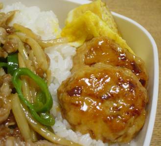 鶏つくねの照り焼き